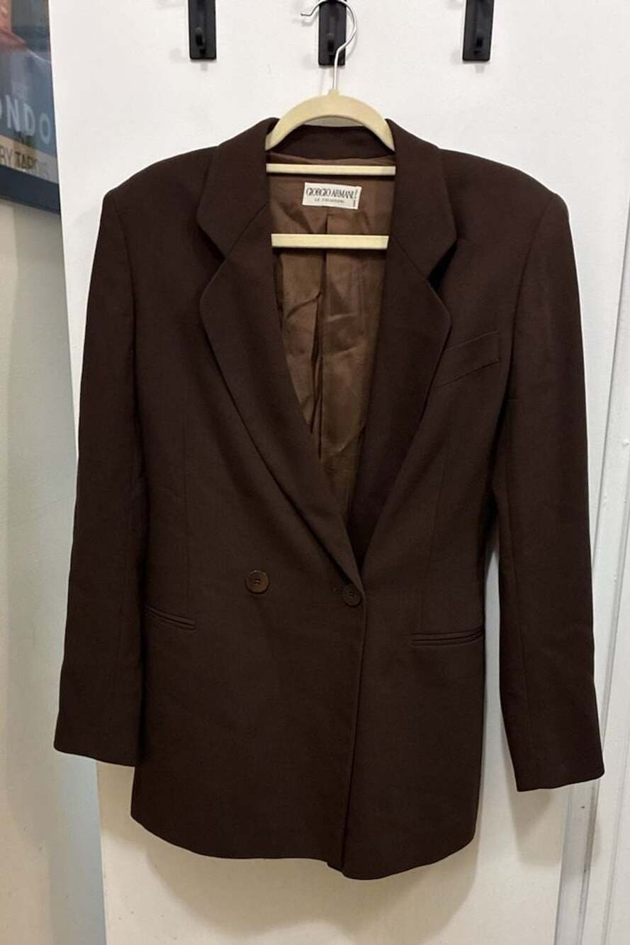 RARE! Vintage 1990s Giorgio Armani Le Collezioni Wool Blazer